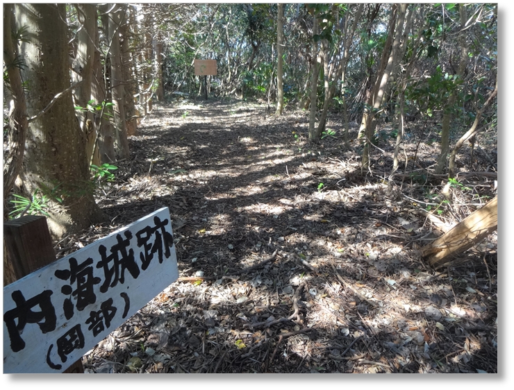 【C-AC237】岡部城(内海城)跡