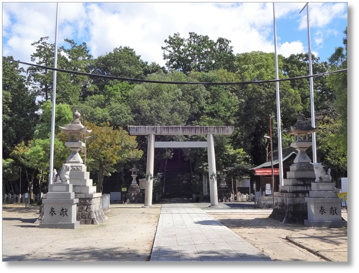 【K-AC129】味美白山神社古墳