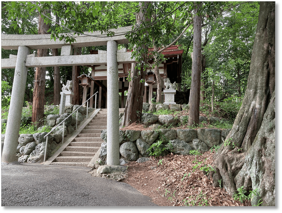 【P-NR023】磐余池辺双槻宮伝承地(石寸山口神社)