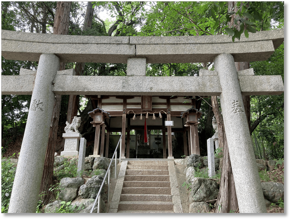 【P-NR023】磐余池辺双槻宮伝承地(石寸山口神社)